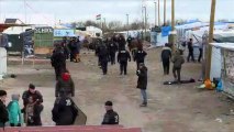 Calais: début du démantèlement de la zone sud