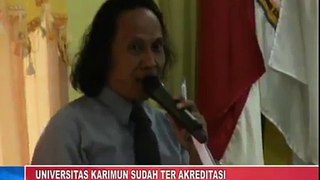 Universitas Karimun Sudah Terakreditasi