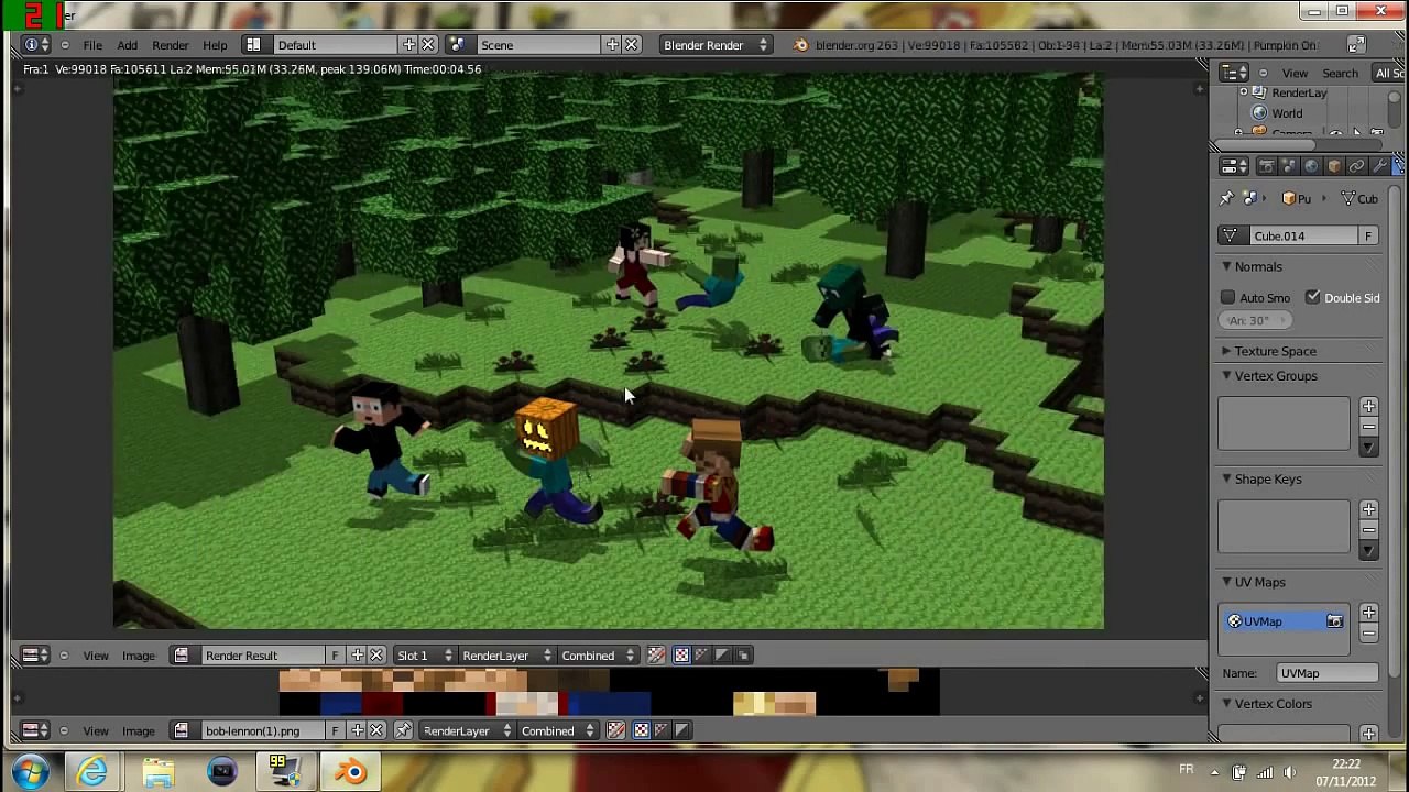 [SPEED ART]HALLOWEEN-BILOULETTE-BOB LENNON-ELARCIS- FANTA.