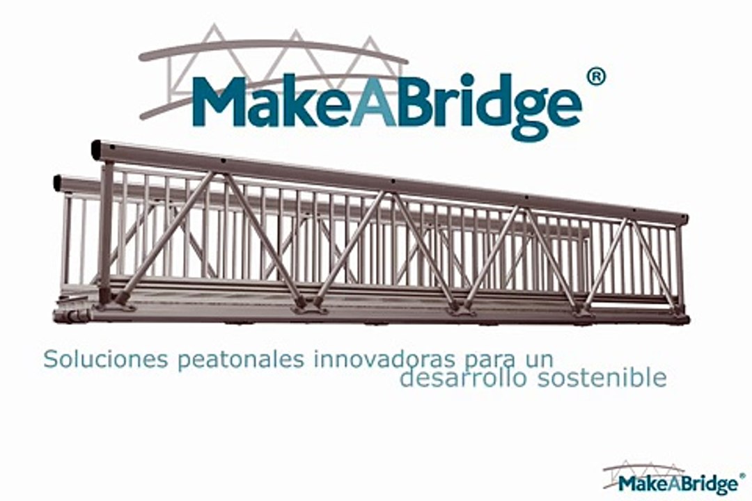Make-A-Bridge® - video de presentación pasarela de aluminio