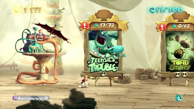 CGR Undertow - RAYMAN LEGENDS review for Nintendo Wii U
