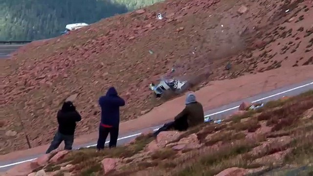 Car Crash Pikes Peak Hill Climb 2012
