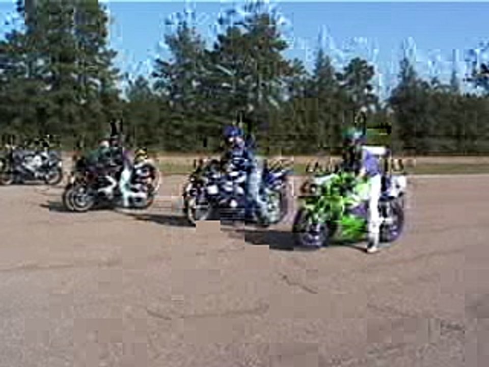 Yamaha R6 - Burnout Wreck