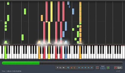 Code Lyoko Theme - Synthesia
