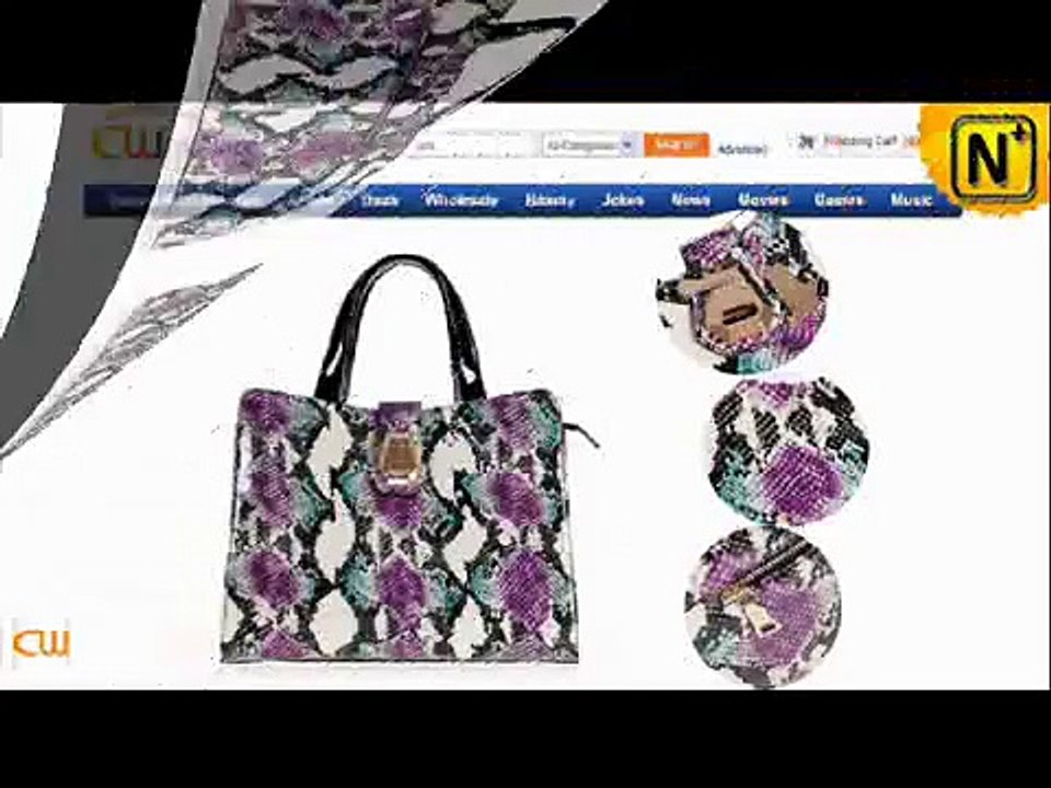 Python Handbag CW310919 www.cwmalls.com