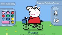 Свинка Пеппа- раскраска Пепи и Джорджа peppa pig