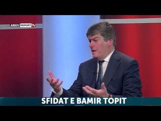 Report TV - 45 Minuta, ne studio Bamir Topi