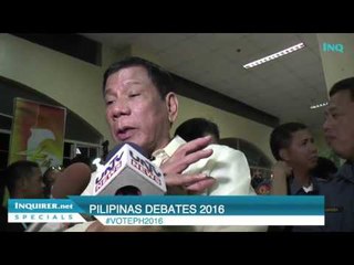 Duterte: No progress in Mindanao without peace with rebels