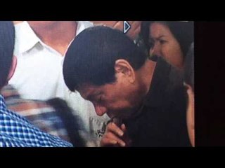 Duterte suffers from migraine before speaking engagement