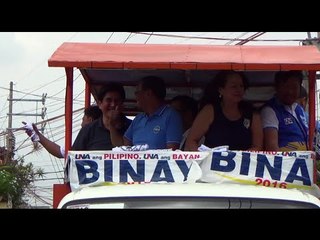 Binay takes campaign to Las Piñas City