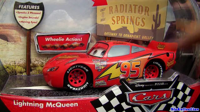 Lightning McQueen Talking with Doc Hudson 1:24 scale Cars 2 Radiator Springs Blucollection