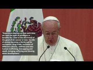 Pope: Political leaders have duty to poor