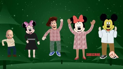 Toy Story vs Mickey Mouse Finger Family Nursery Rhymes Kids(baby) Songs