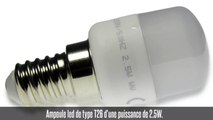 Ampoule led T26, E14, 25W, 230 lm, 270°, blanc chaud