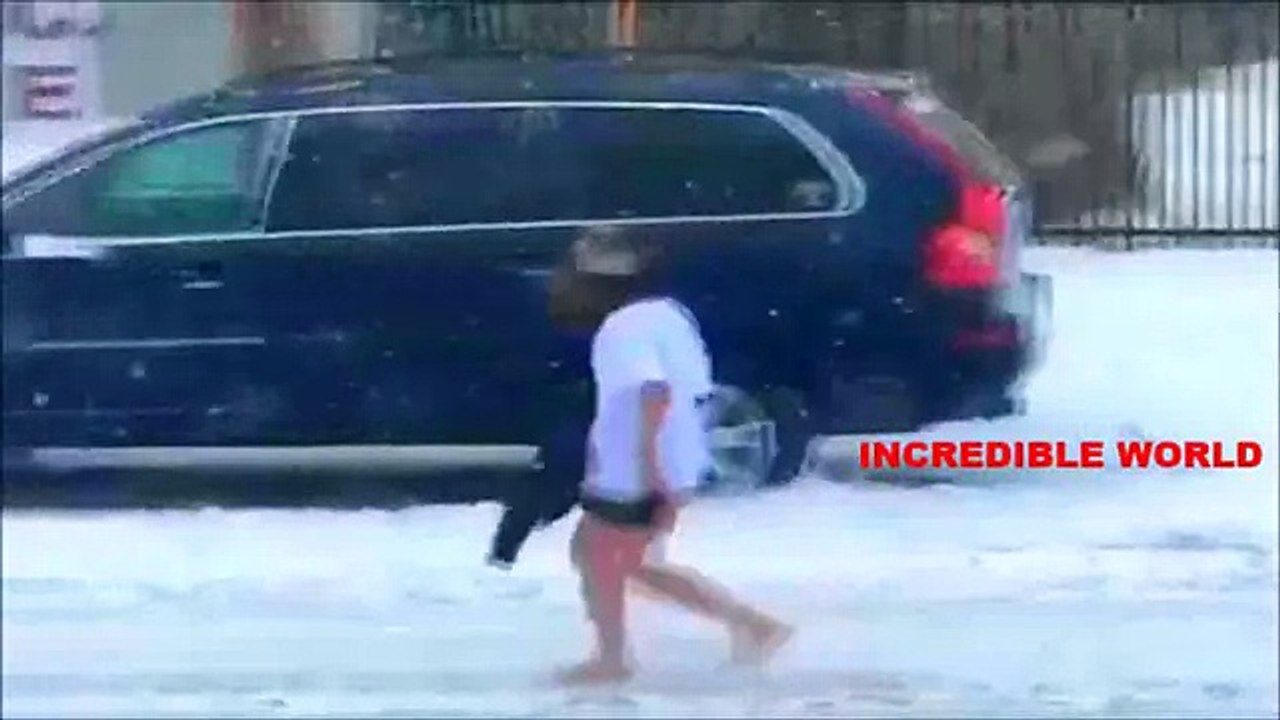 Woman Spotted Sneaking Home In West Virginia Snow Storm With No Pants Or Shoes On(VIDEO)!!!!