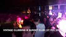 VINTAGE CLUBBING @ SUNSET CLUB (27 FEV. 2016)