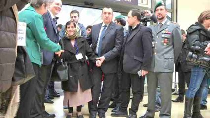 93 sirios llegan a Roma, gracias al proyecto de "pasillos humanitarios"