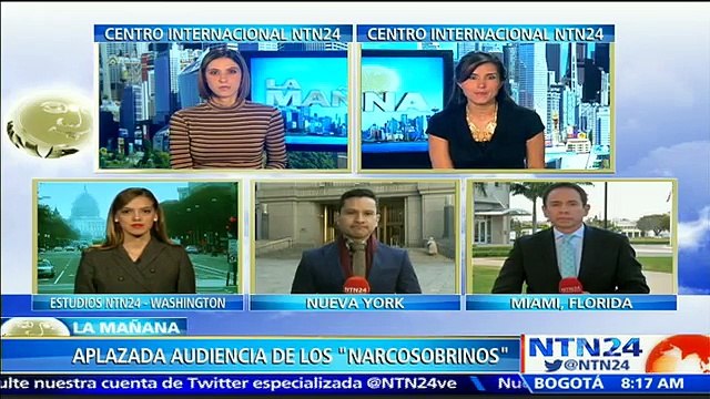 Audiencia de los ''narcosobrinos'' en EE.UU. es diferida para el 29 de marzo a solicitud de los acusados