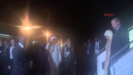 Cumhurbaşkanı Erdoğan Fildişi Sahili'ne Geldi Ek Görüntü