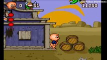 Porky Pigs Haunted Holiday (SNES) Level 2 Dry Culch Town