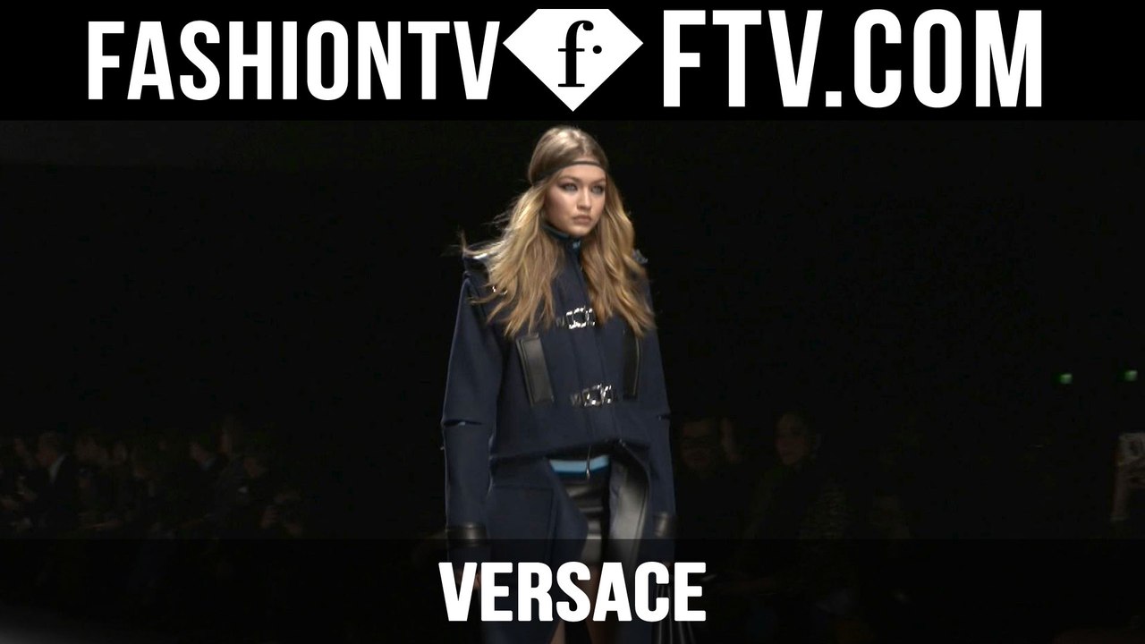 Versace Runway Show at Milan Fashion Week 16-17 ft. Gigi Hadid & Kendall Jenner | FTV.com