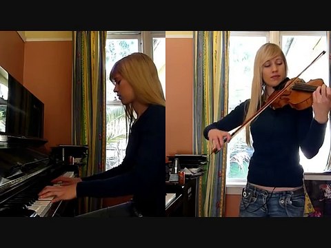 Lara plays the Game of Thrones theme on piano and violin