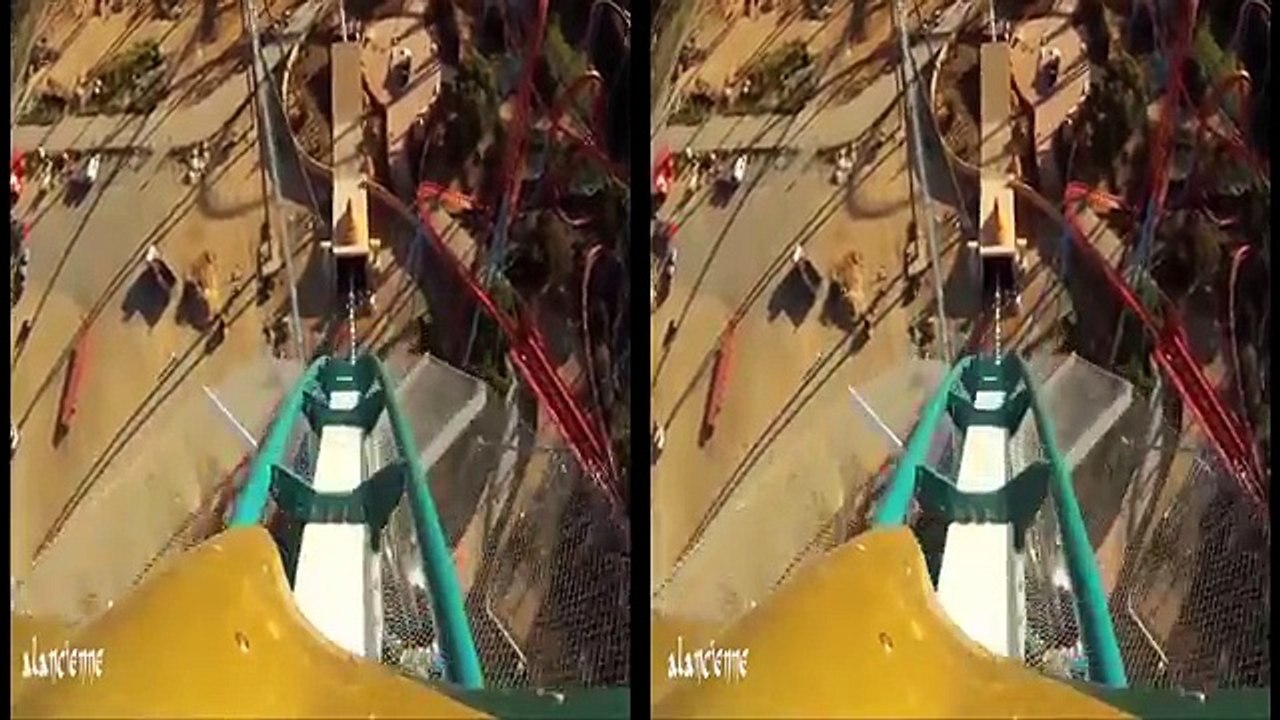 [3D SBS] ROLLER COASTER - Tau luon sieu toc