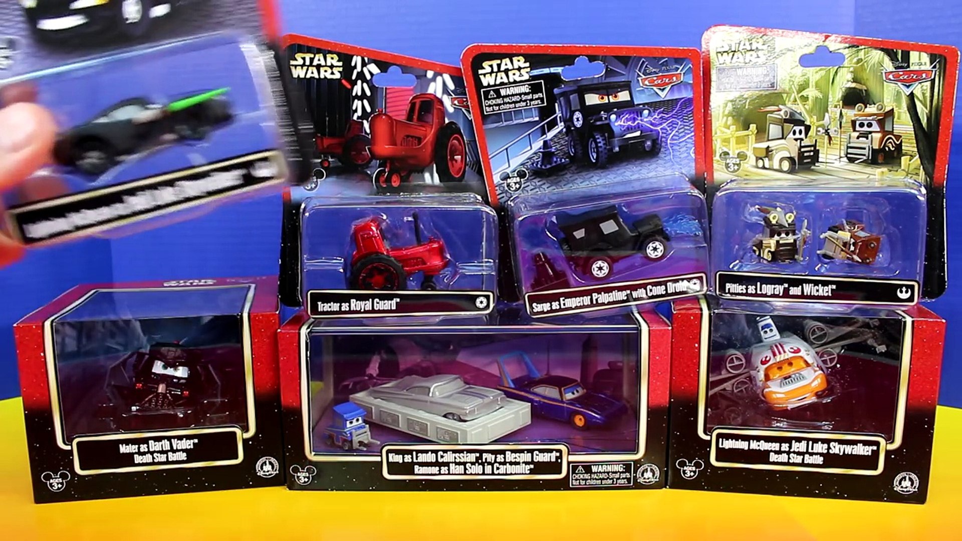 Disney Pixar Cars Star Wars Lightning McQueen Darth Mater Disney Pixar Cars Star Wars Lightning McQueen Darth Mater