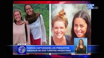 Capturados los presuntos asesinos de dos turistas argentinas en Santa Elena