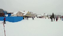 Павловский Парк Павловка - январь 2014- горные лыжи и тюбинги