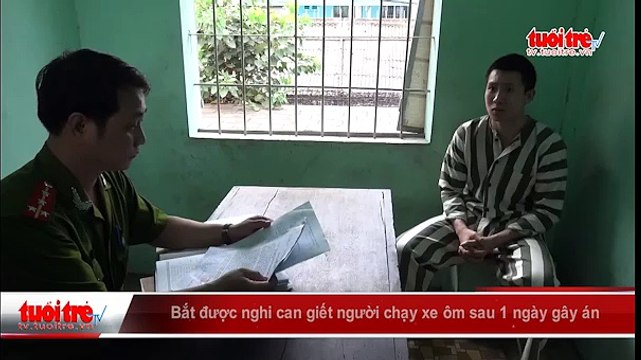 Bắt được nghi can giết người chạy xe ôm chỉ sau 1 ngày gây án