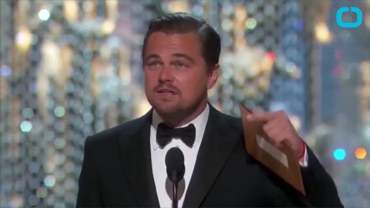 Leonardo DiCaprio Gana el oscar por mejor Actor