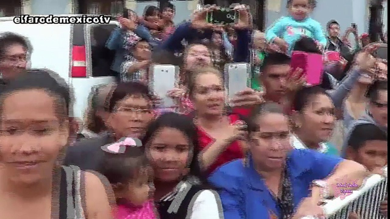 Mark Tacher en las fiestas Mexicanas 2016. Desfile en Matamoros