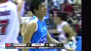 Calvin Abueva's Icing Dunk vs San Mig Coffee