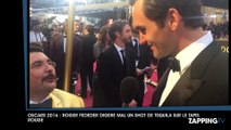 Oscars 2016 : Roger Federer digère mal un shot de tequila (vidéo)