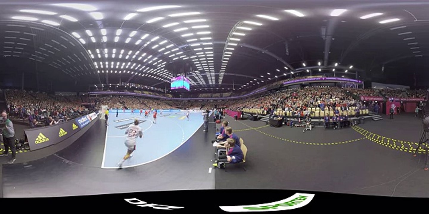 360-graders video fra Danmarks kamp mod Tunesien