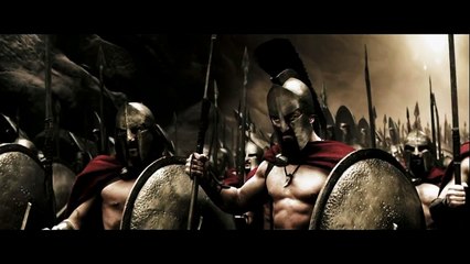 300 - First Battle Scene - Full HD 1080p - Earthquake. No Captain, Battle Formations...