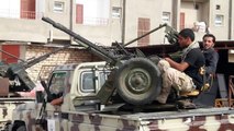 Libye : parade de miliciens de 'Fajr Libya' à Sabratha