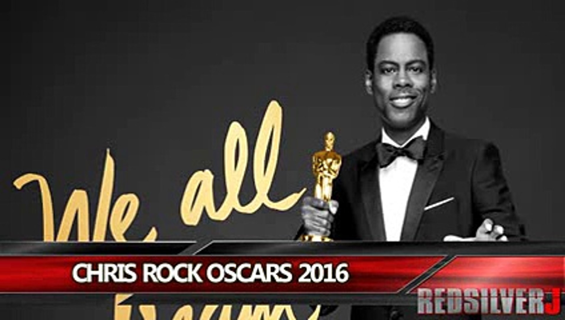 ⁣Chris Rock's Opening Monologue- 2016 Oscars Dissed Jada Pinkett Smith (Redsilverj)