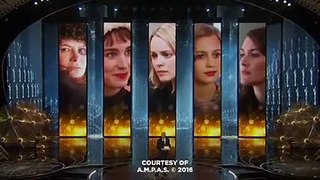 Alicia Vikander Wins Best Supporting Actress Oscars 2016