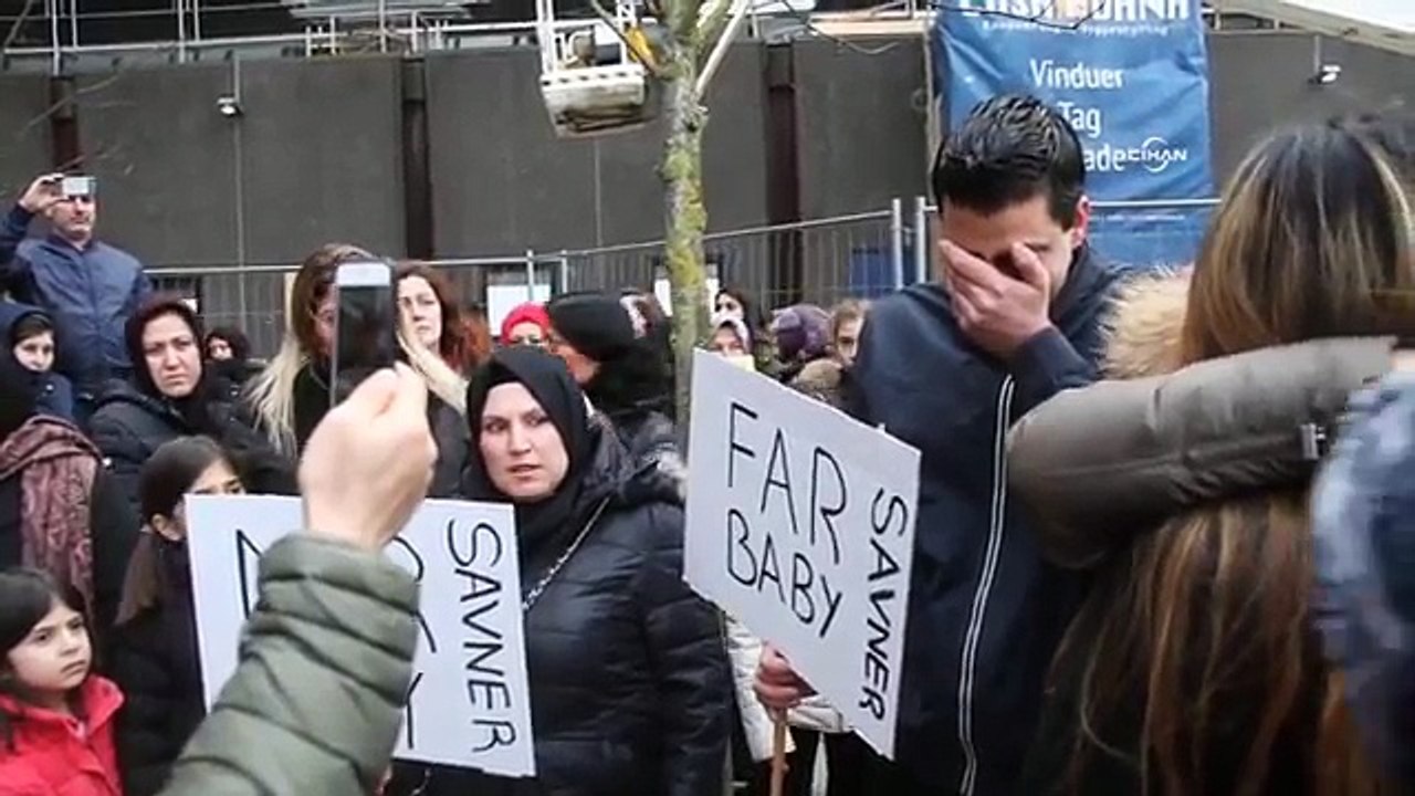 Yeni doğan çocuğuna el konulan Türk baba böyle fenalık geçirdi