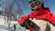 Приколы. Лучшее Видео. Горные лыжи Удивительное