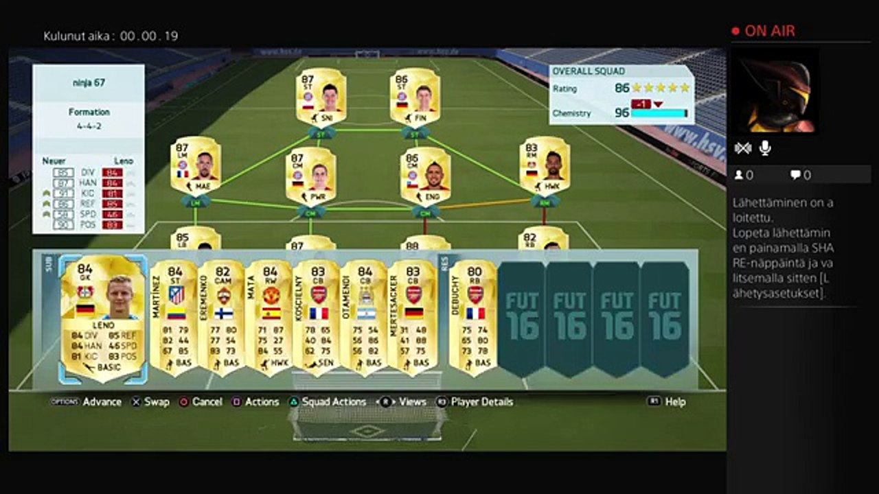 Fifa 16 Crazy Gameplay :D