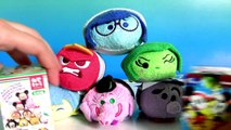 Disney Tsum Tsum Inside Out Furuta Surprise Eggs Sadness Fear Joy Anger Play Doh Toys ディズニ