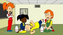 Caillou Has A Temper Tantrum In Class/Grounded