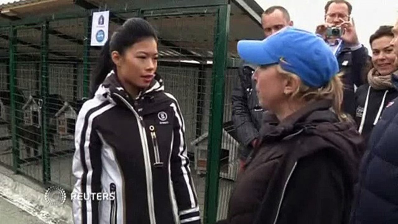 Скрипачку Ванессу Мэй отстранили от горнолыжных соревнований (видео) http---9kommentariev.ru-