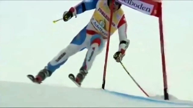 Самые страшные падения на горных лыжах - ski crash