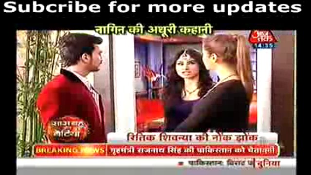 Naagin 29th February 2016 Mayri Aur Ritik ko Romance karte Dekh Shivanya ne kiya Jagda