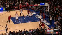 Hassan Whiteside Dunks & Stares at Carmelo | Heat vs Knicks | February 27, 2016 | NBA 2015-16 Season