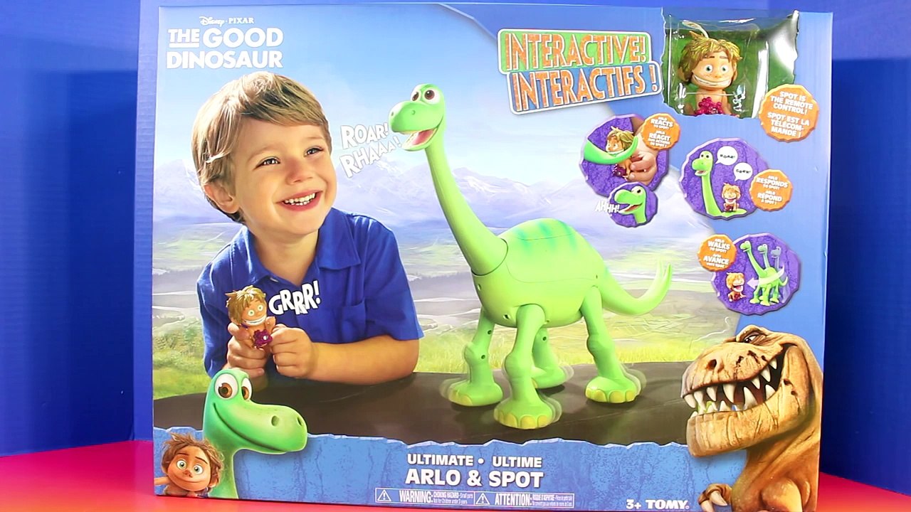 Disney Pixar The Good Dinosaur Ultimate Arlo & Spot Interactive Toys Explore Imaginext Playset